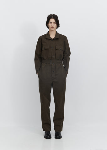 Tough Cotton Twill Overalls — Jau Peat