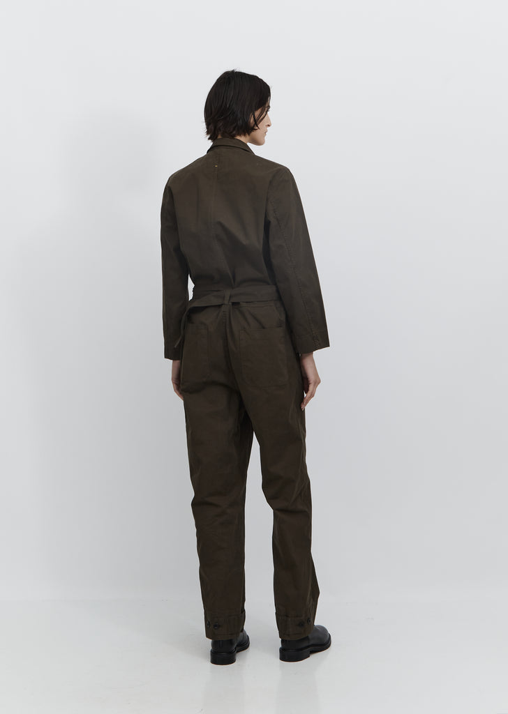 Tough Cotton Twill Overalls — Jau Peat
