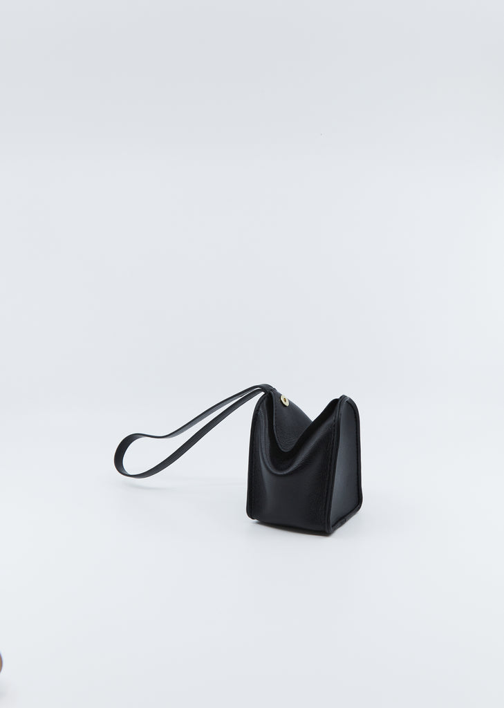 Folded Coin Purse — Black