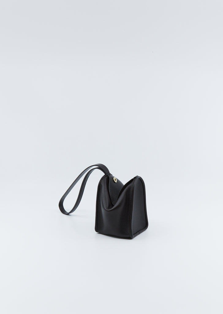 Folded Coin Purse — Dark Chocolate
