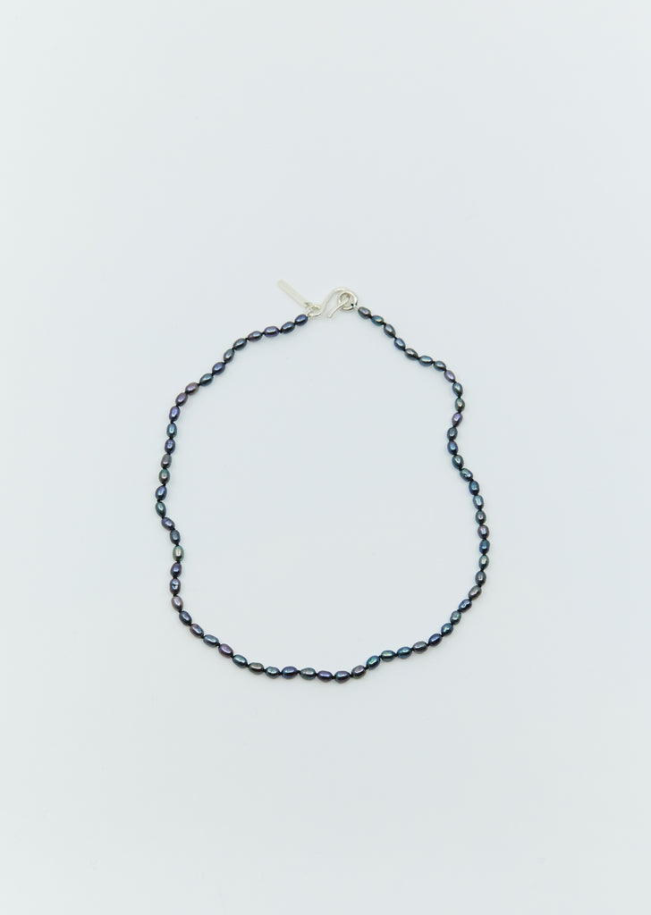 Tiny Black Pearl Collar