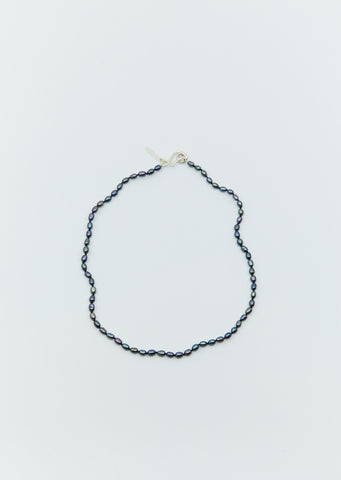 Tiny Black Pearl Collar