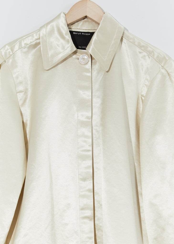 High Gloss Satin Shirt