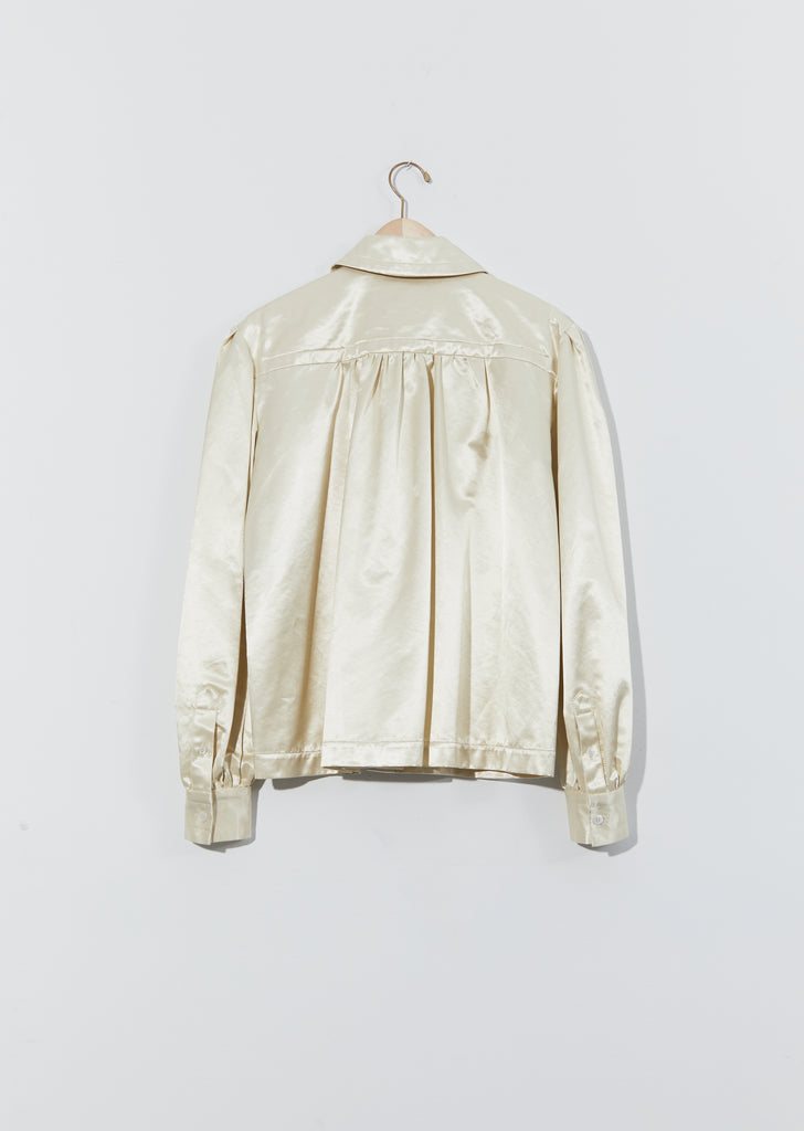 High Gloss Satin Shirt