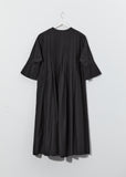 Muisti Silk & Cotton Pleated Dress