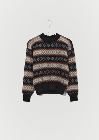 Fairisle Merino Cashmere Sweater