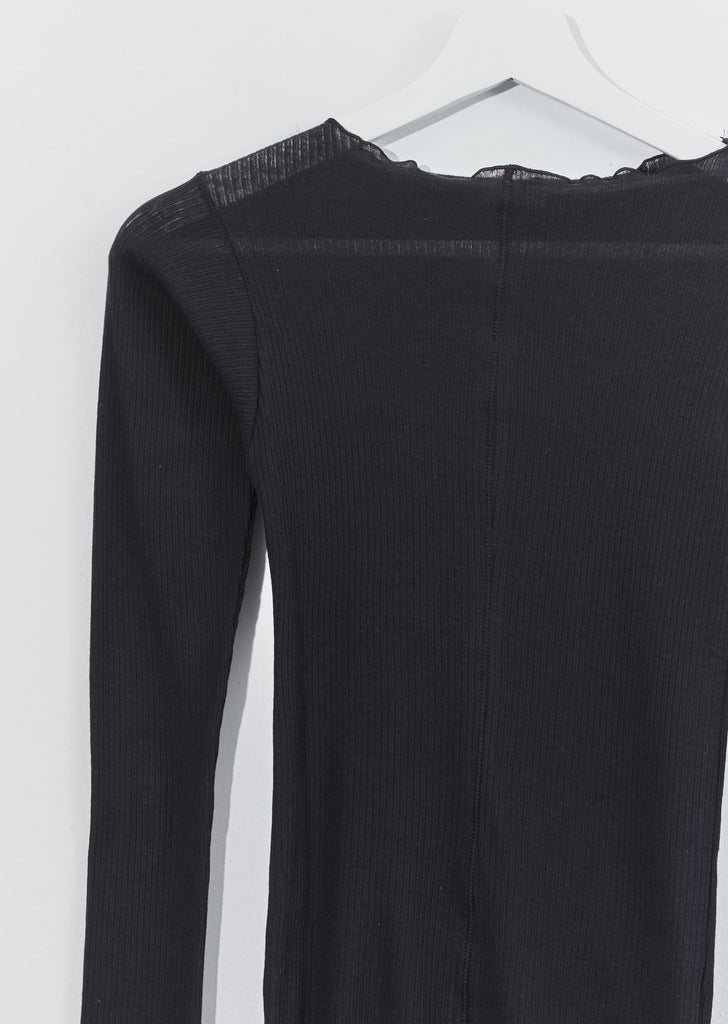 Pama Long Sleeve Tee — Black