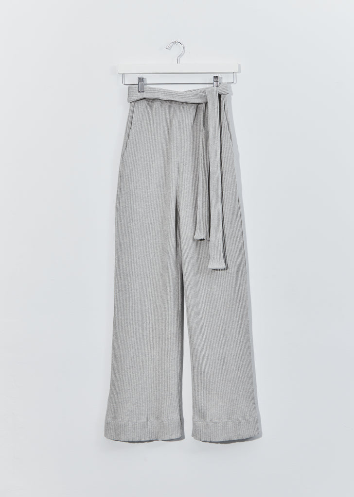 Lhasa Fleece Organic Cotton Rib Pants