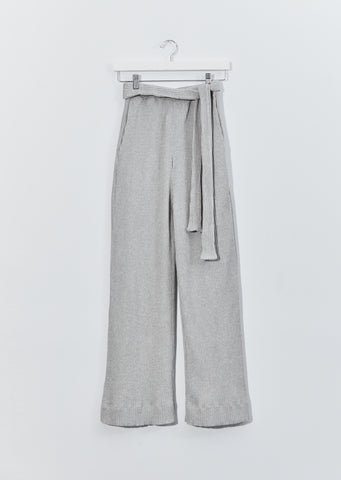 Lhasa Fleece Organic Cotton Rib Pants
