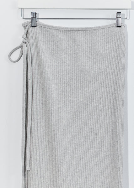 Brig Fleece Rib Skirt – La Garçonne