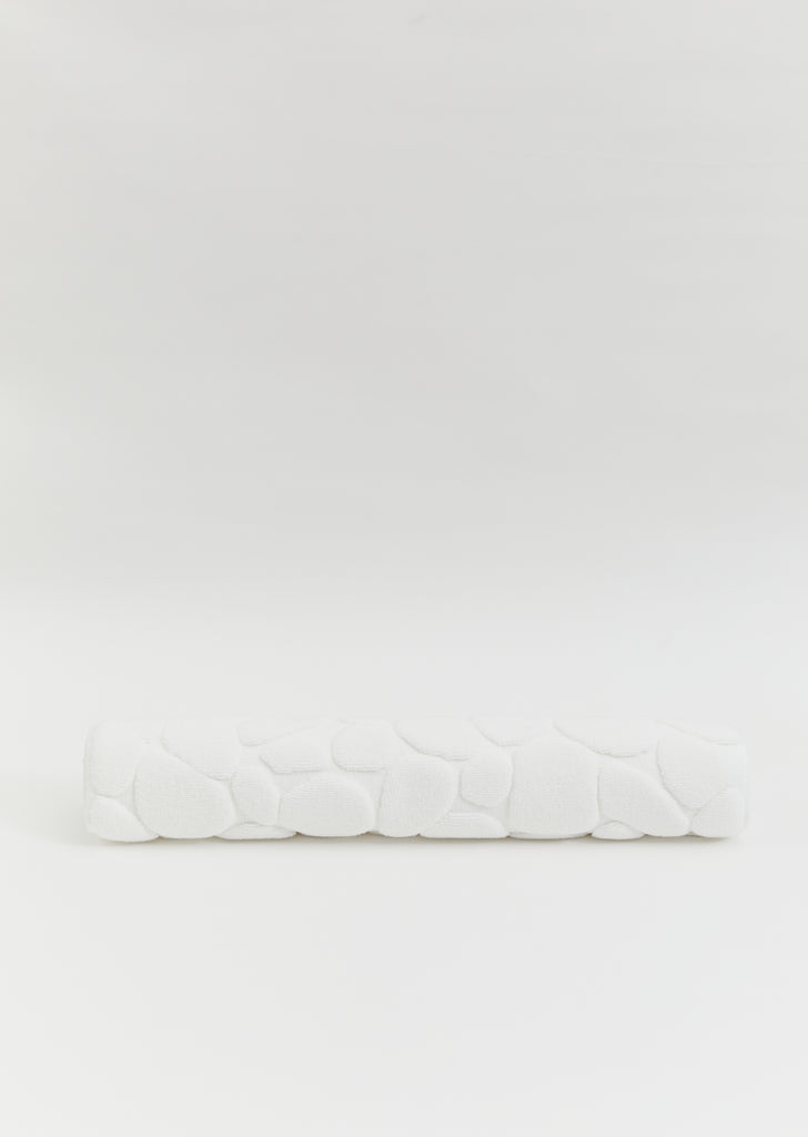 Ishikoro Pebble Stone Bath Mat — White