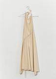 Dour Silk Apron Dress