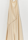 Dour Silk Apron Dress
