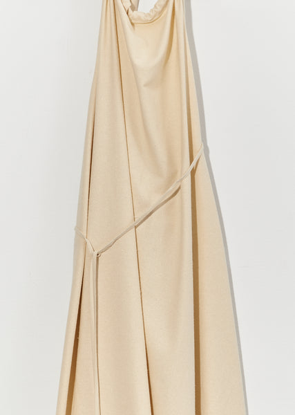 Dour Silk Apron Dress