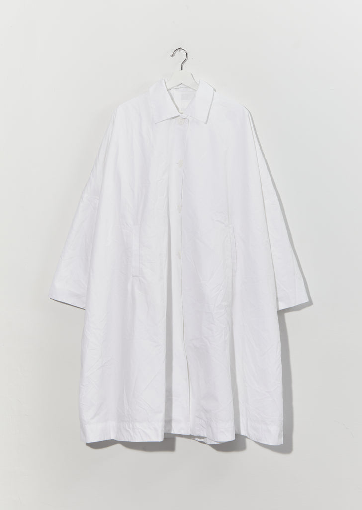 Atomless Coat - Pop Heavy — White