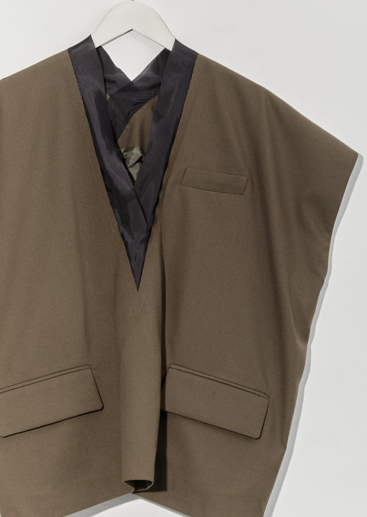Suiting Pullover — Khaki