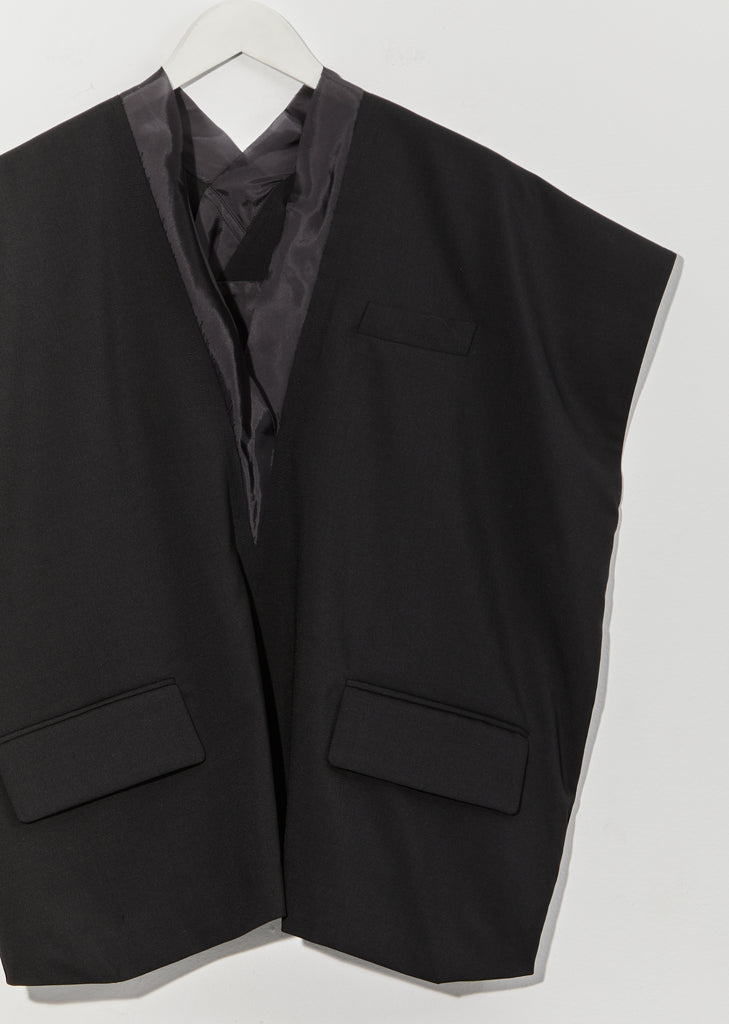 Suiting Pullover — Black