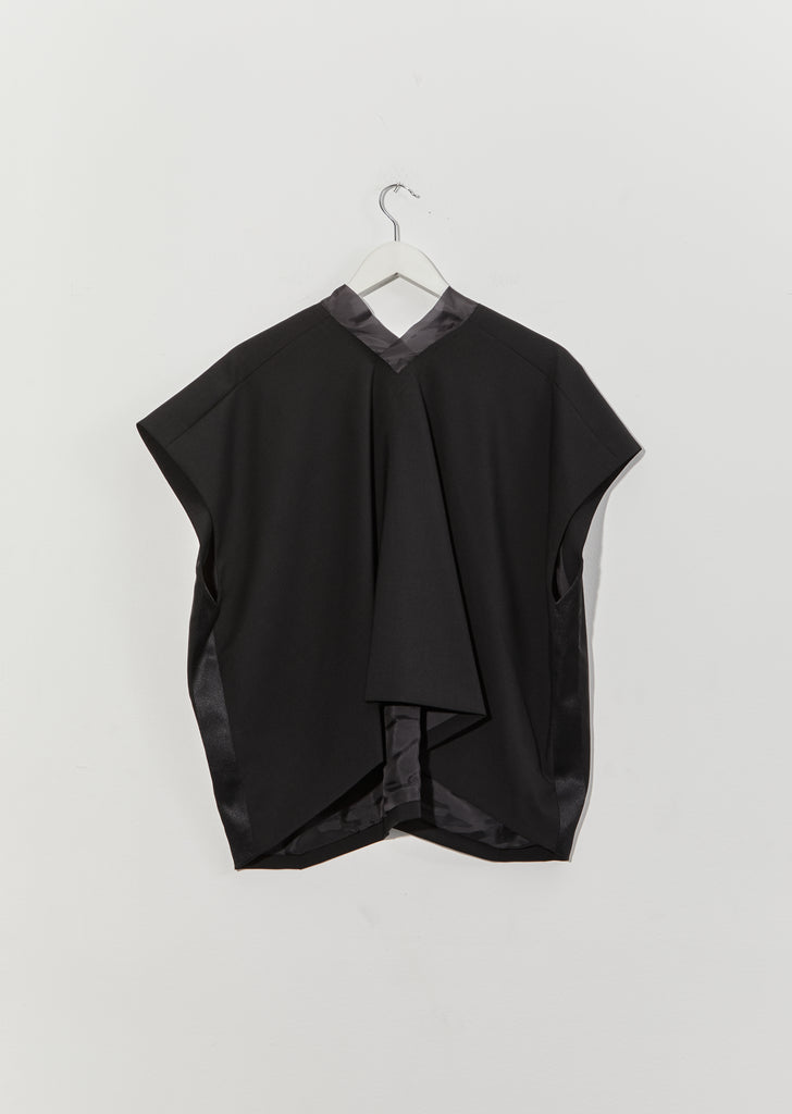 Suiting Pullover — Black