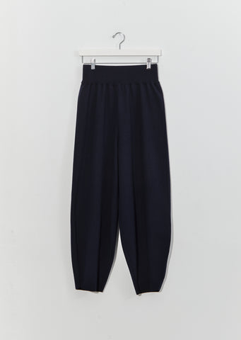 Moura Sculpted Leg Wool Cashmere Trouser