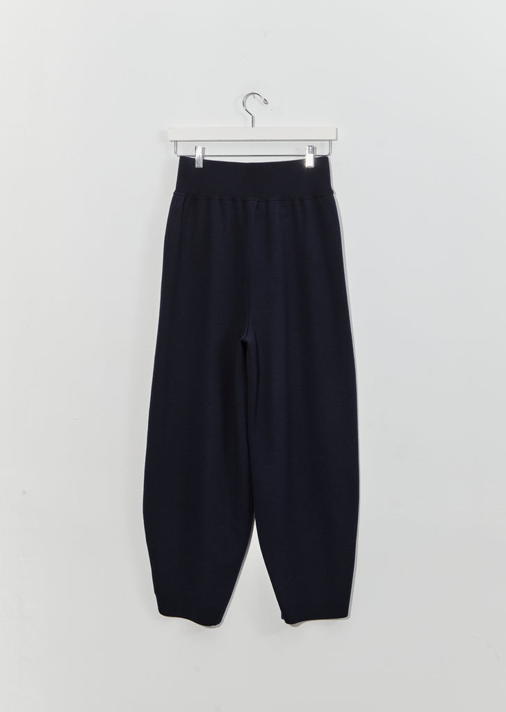 Moura Sculpted Leg Wool Cashmere Trouser
