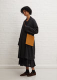 Washed Canvas Pochette — Mustard