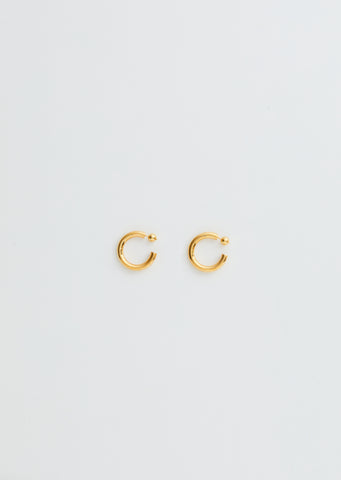 Gold Small Everyday Hoops