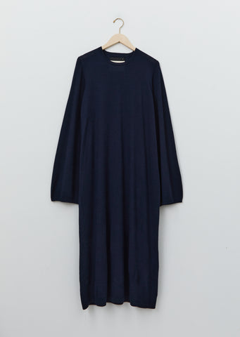 Cashmere Long Sleeve Bag Dress