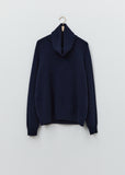 Cashmere Boyfriend High Neck Sweater