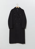 Laine Cotton Double Breasted Coat
