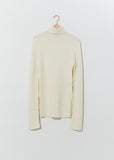 Irek Knitted Turtleneck — Ivory