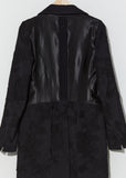 Wool & Cotton Embroidered Coat