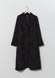 Wool & Cotton Embroidered Coat