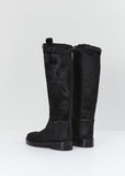 Tall Pony Hair Boots