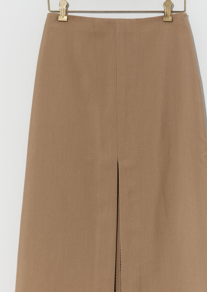 Long Twill Skirt