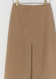 Long Twill Skirt