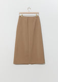 Long Twill Skirt