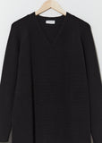 V-Neck Sweater Dress