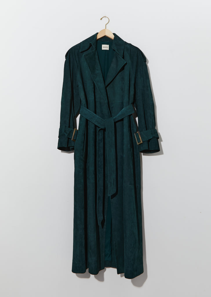 Suede Libby Coat