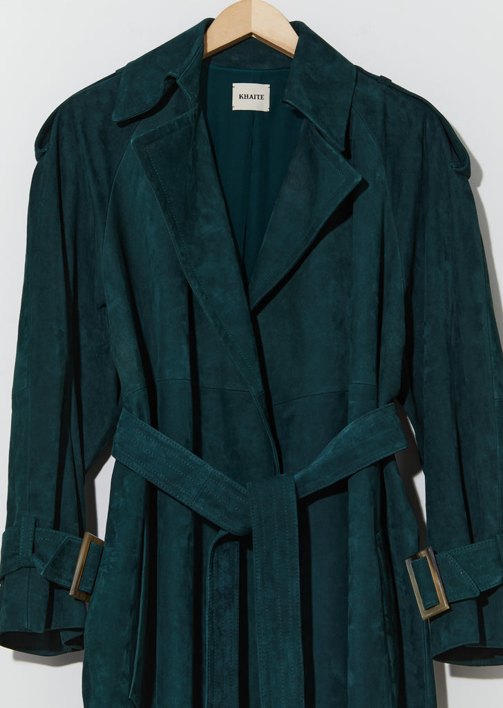 Suede Libby Coat