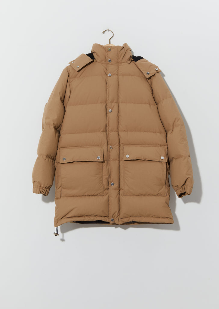 Nylon Tusser Coat — Beige