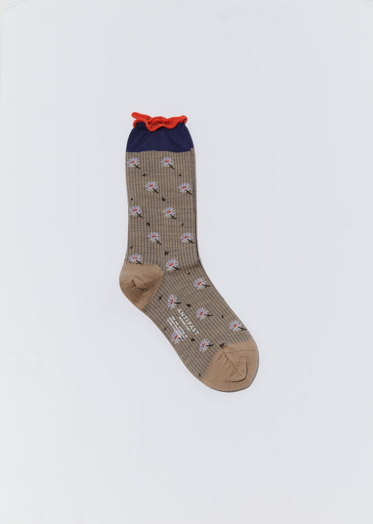 Edelweiss Socks — Beige