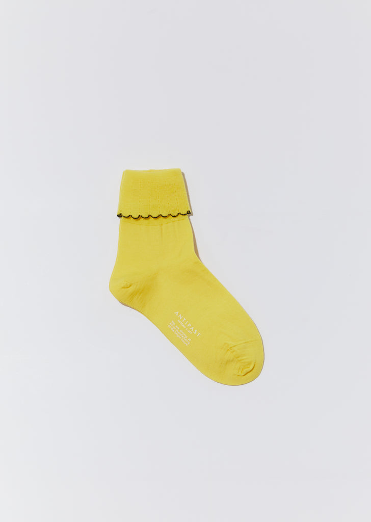 Knitted Socks — Yellow