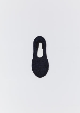 Melange Cover Socks — Navy