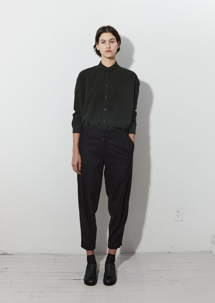 Wool & Cashmere Flannel Engineer Trouser