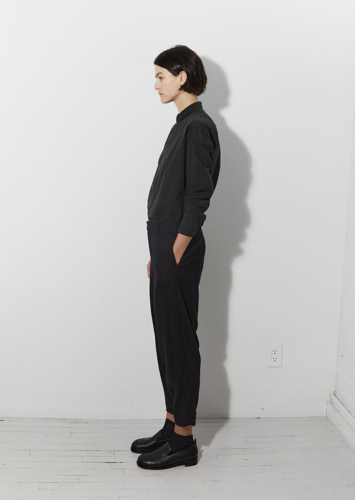 Wool & Cashmere Flannel Engineer Trouser