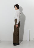 Naval Wide Leg Trouser