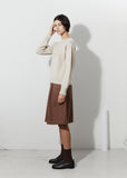 Seamless Wool Guernsey — Chalk