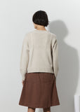 Seamless Wool Guernsey — Chalk