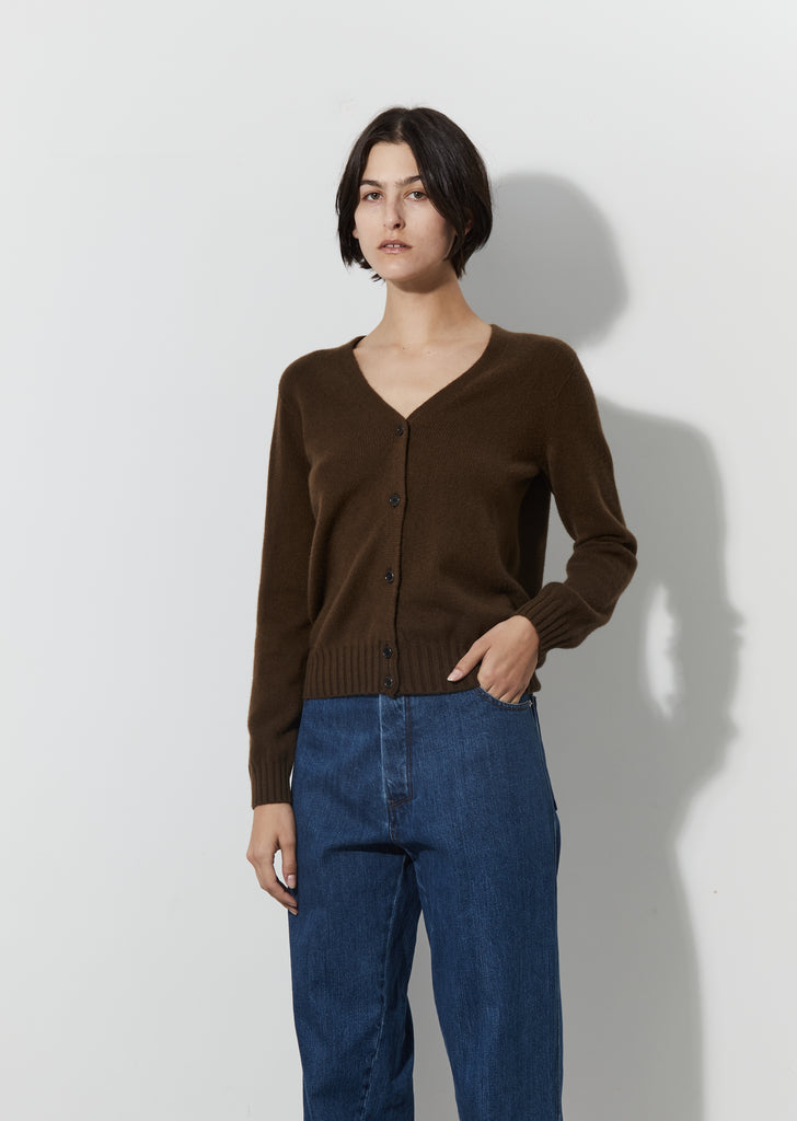 Seamless Cashmere Cardigan — Tarp