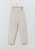 Natural Denim Wide Hem Trouser